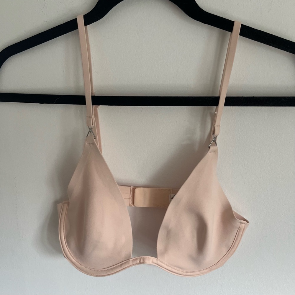 Intimately by Free People Nude Beige Ari Underwire Bralette Bra Top 32C